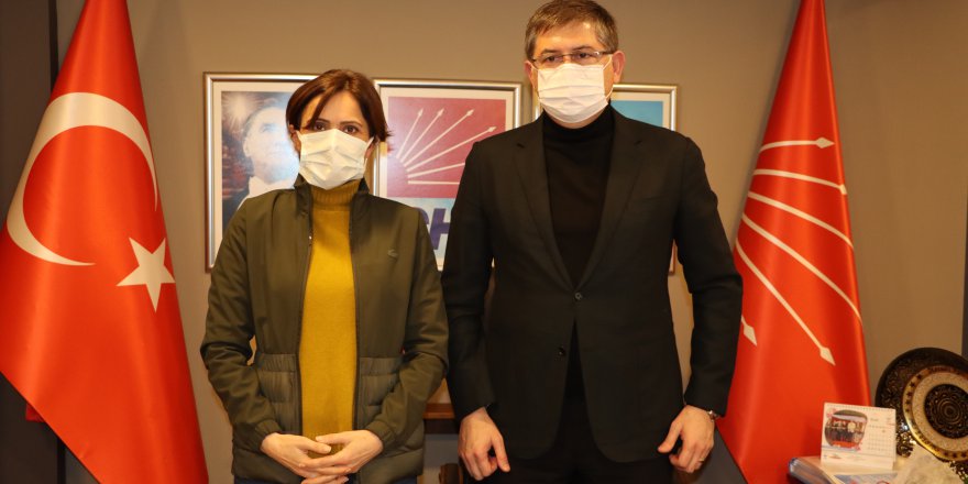 Kaftancıoğlu Adak’ın ailesini ziyaret etti