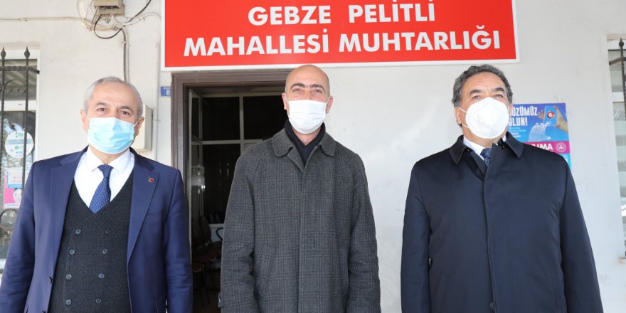 Kaymakam Güler Pelitli  Muhtarlığını ziyaret etti