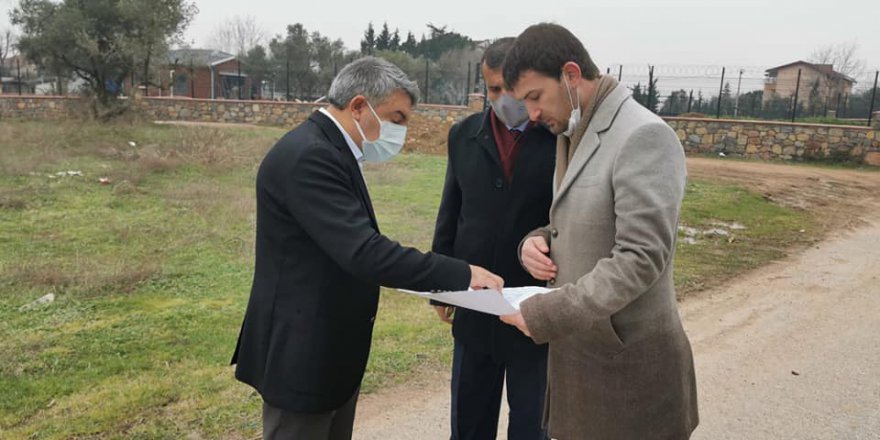 Şayir, projeyi yerinde inceledi