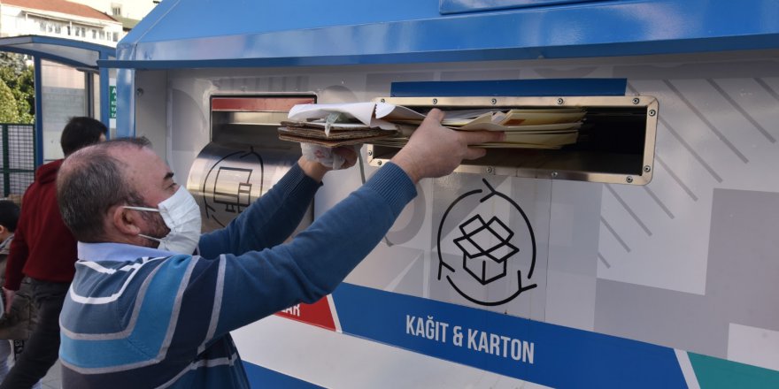 İZMİT BELEDİYESİ’NDEN YENİ PROJE:   Mobil Atık Getirme Merkezi