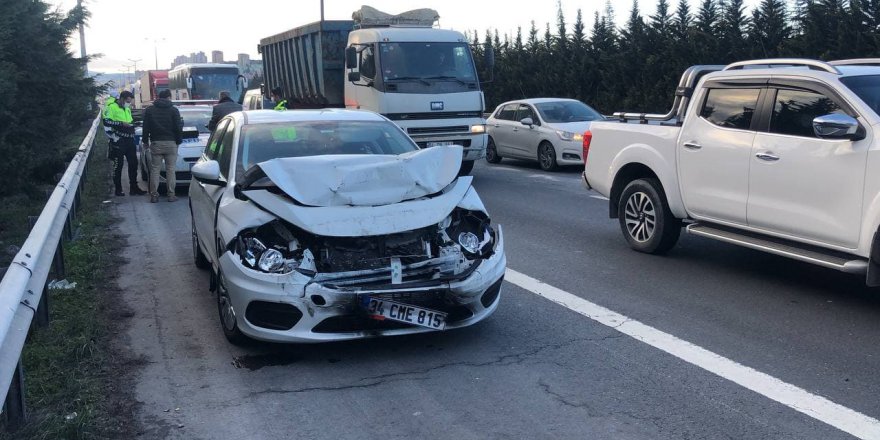 Zincirleme kaza:  4 yaralı