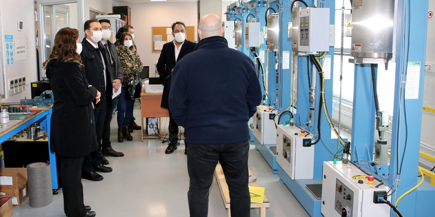 Haskan Şirketler Grubu  TÜBİTAK MAM’ı ziyaret etti