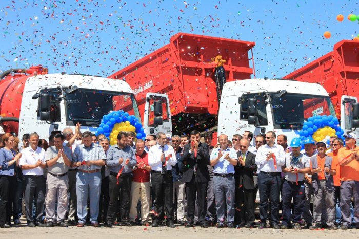 İZAYDAŞ’a 5 yeni araç