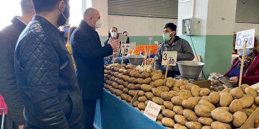 DEVA Çayırova’dan  Pazarcı Esnafına Ziyaret