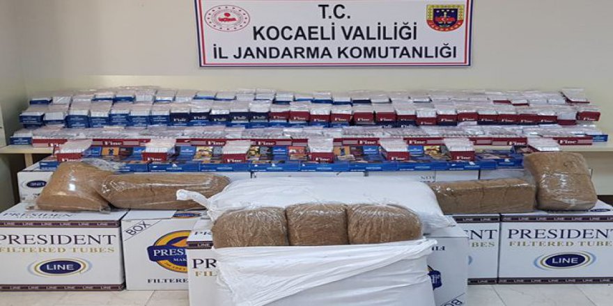 Kaçak sigara operasyon