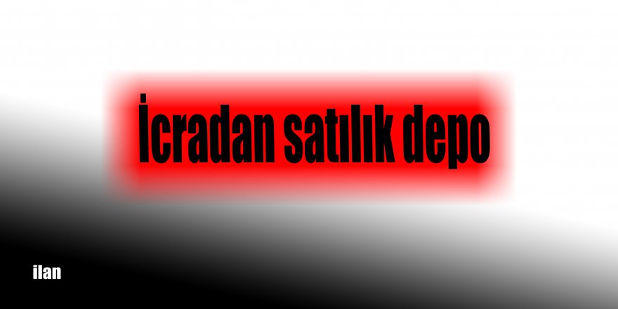 İcradan satılık depo