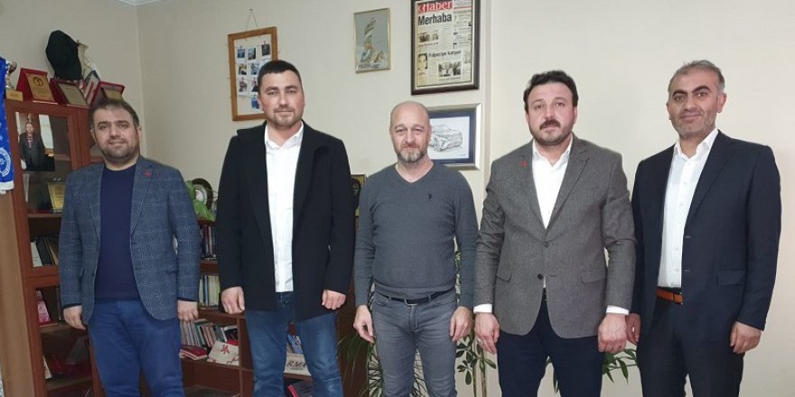 Saadet Partisi’nden  gazetemize ziyaret