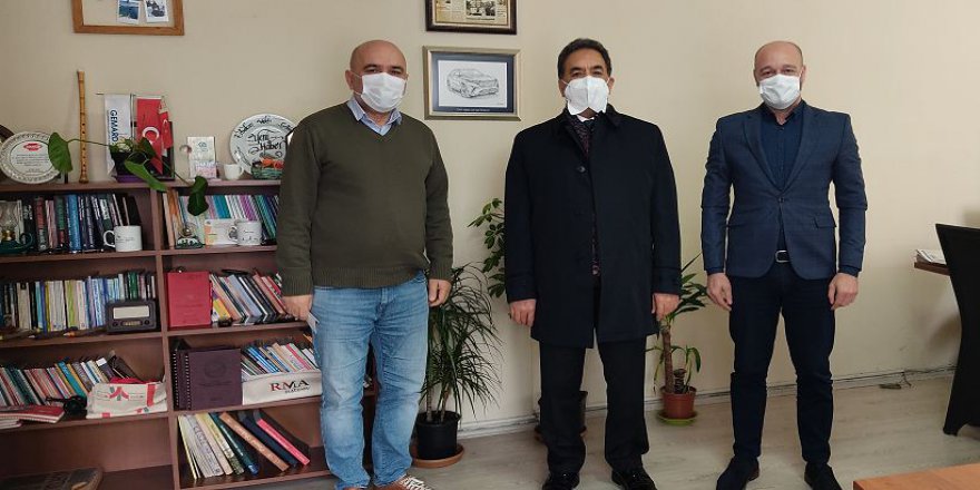 KAYMAKAM GÜLER GAZETEMİZİ ZİYARET ETTİ:  Eskiye dönmemek için tedbirlere uyalım