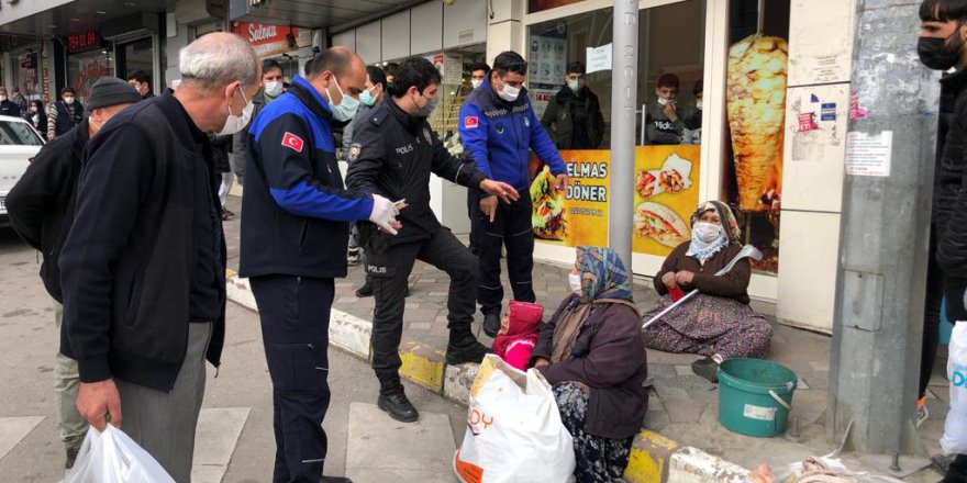 Dilovası’nda dilenci operasyonu