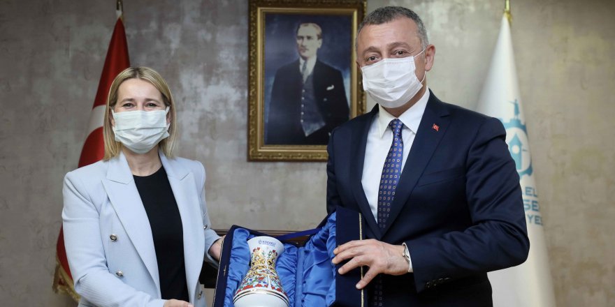 Hırvatistan Başkonsolosu’nu ağırladı