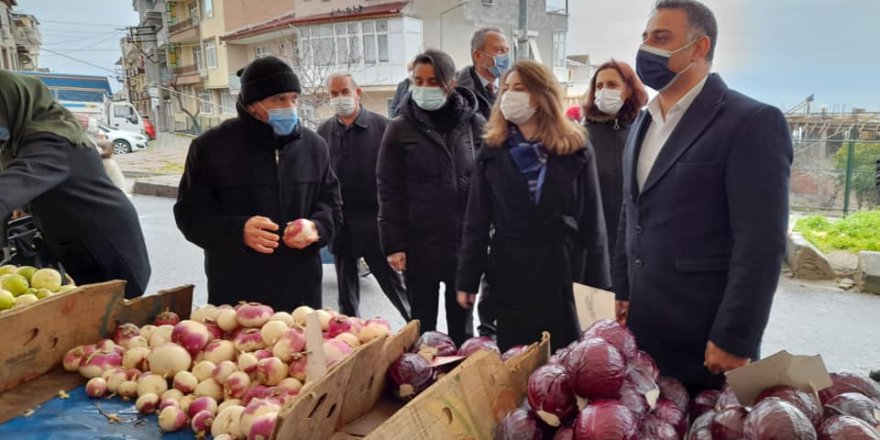 CHP Milletvekillerinin Gebze bölgesi çıkarması