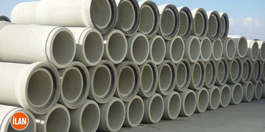 Betonarme ve koruge boru satın alınacak