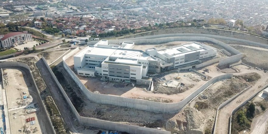 Şehir Hastanesi inşaatının  yüzde 74'ü tamamlandı