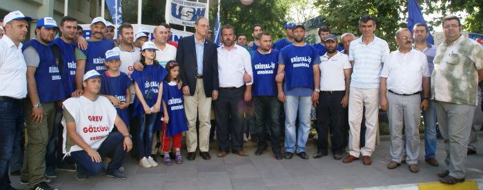 CHP’den Cam İşçisine destek