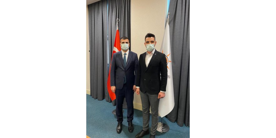 Enes Altuntaş,  AK Parti Gençlik   Kolları Genel Başkanı ile görüştü
