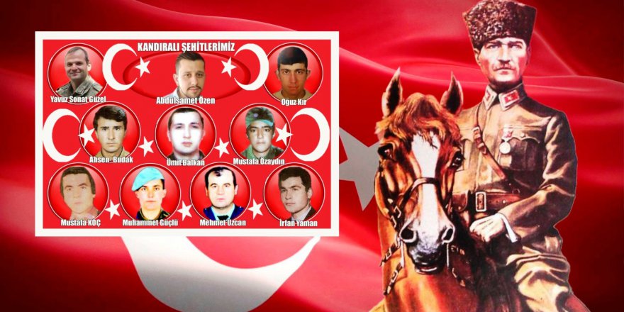 Jandarma şehitleri unutmadı