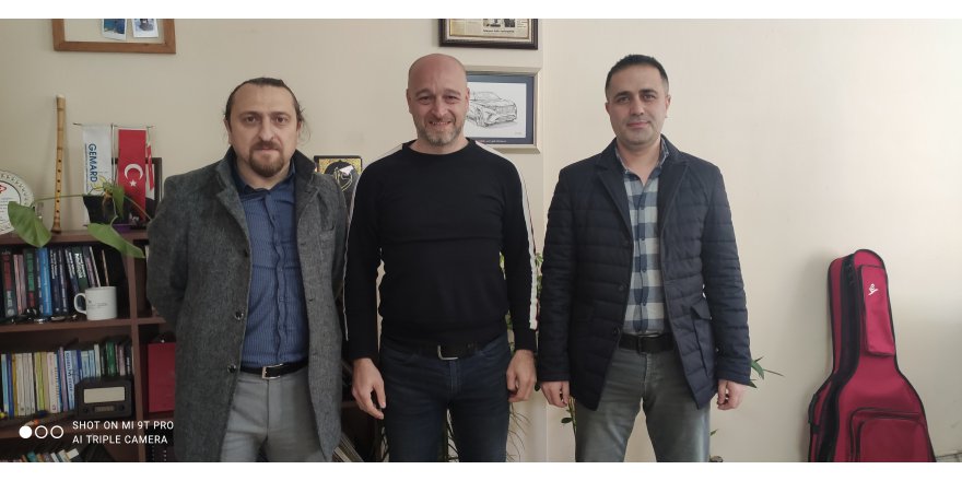 İnşaat Mühendisler Odası’ndan  gazetemize ziyaret