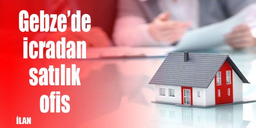 Gebze’de icradan satılık ofis
