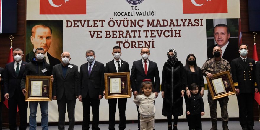 18 Mart’ta şehit yakınları  ve gazilere madalya verildi