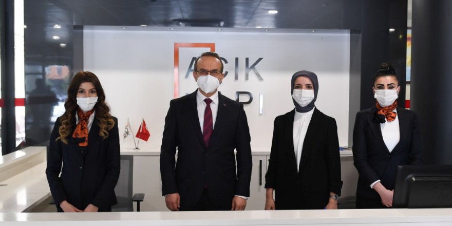 "Açık Kapı"  ile vatandaşların sorunları çözülüyor