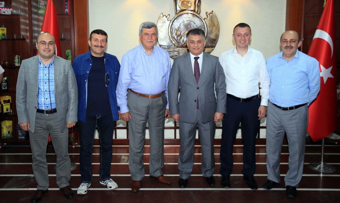 Karaosmanoğlu’ndan Ersin Yazıcı’ya ziyaret