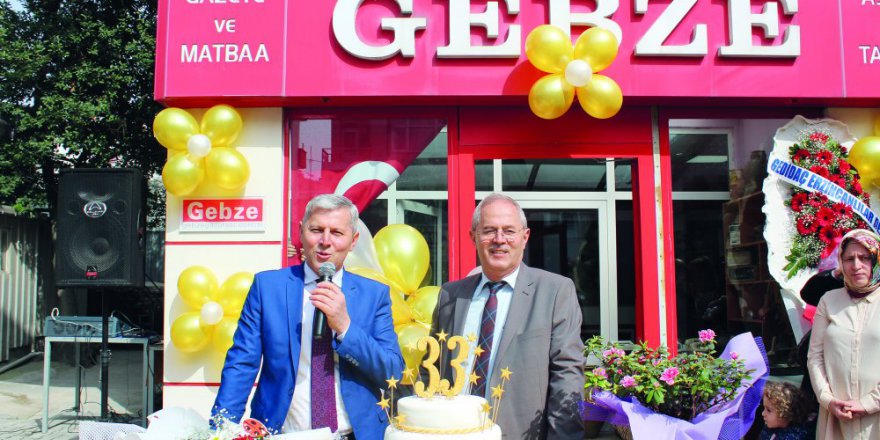 Gebze Gazetesi 37 yaşında