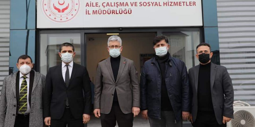 Ellibeş, il müdürlüklerini ziyaret etti