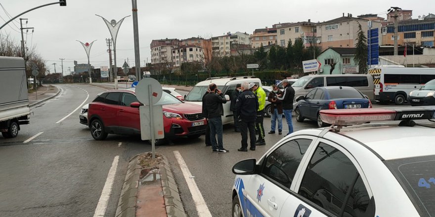 Trafik kazası: 1 yaralı