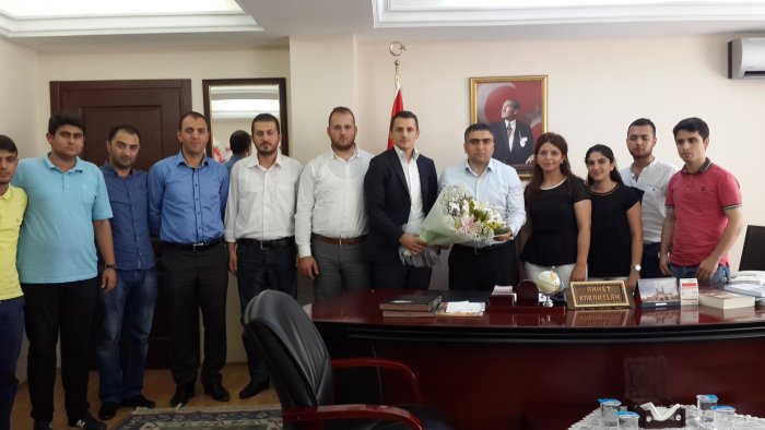 AKP’li gençlerden protokol ziyareti