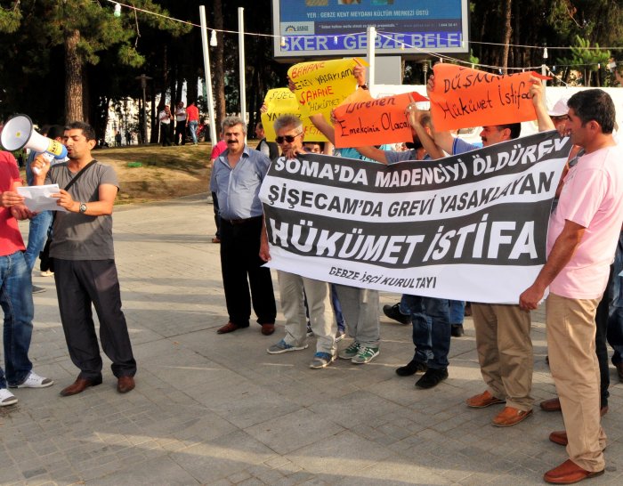 İşçi Kurultay’ından Cam işçilerine destek