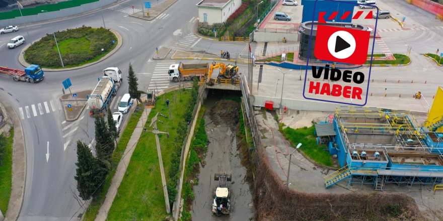 Dilovası Eynerce deresi temizleniyor