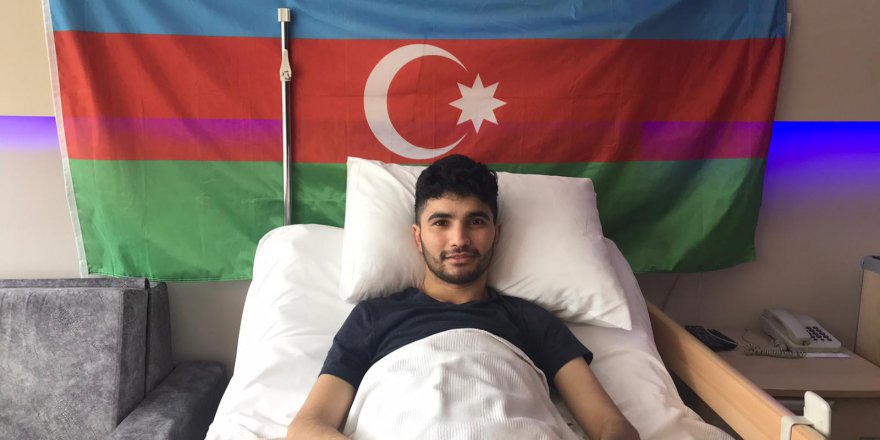 Azeri gazi  Kocaeli’de tedavi oluyor