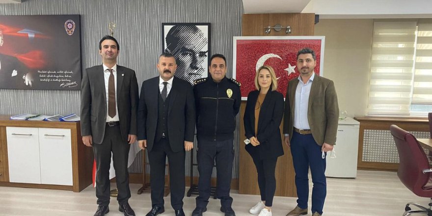 İYİ Parti’den Emniyet Ziyareti