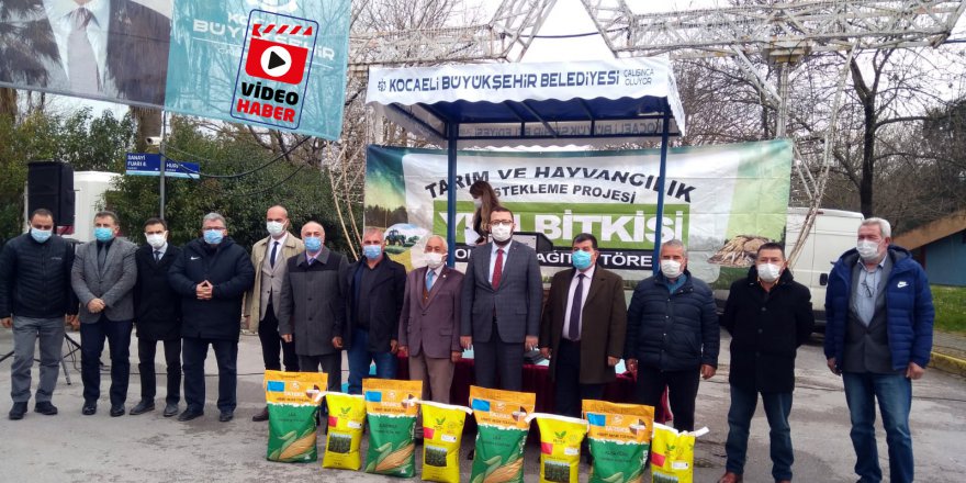 Büyükşehir’den çiftçilere destek