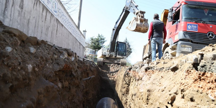İSU, Karakaya içme  suyu hattını yeniliyor