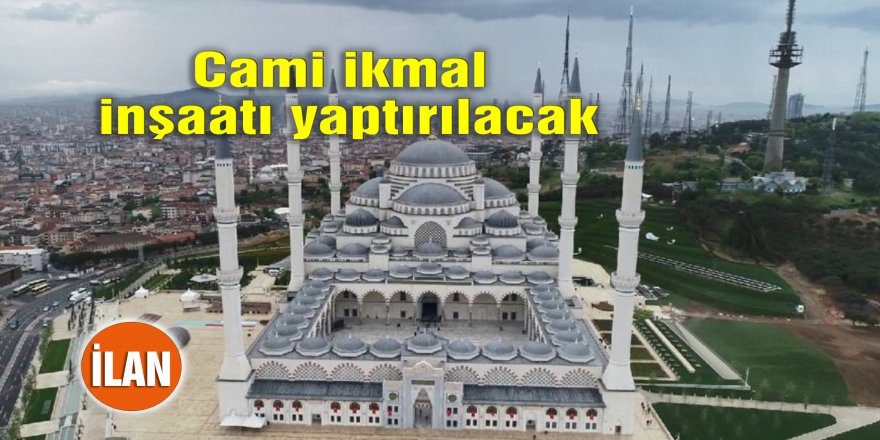 Cami ikmal inşaatı yaptırılacak