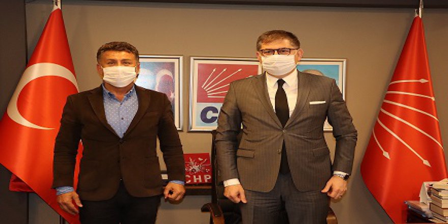 CHP’li Sarıbal, Başkan Yıldızlı ve yönetimini ziyaret etti