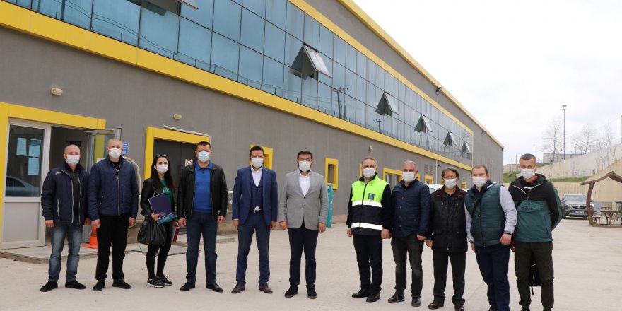 Ukraynalılar Büyükşehir’in  mezbahasına hayran kaldı