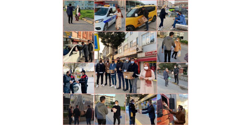 AK Partili gençlerden  vatandaşlara iftariyelik