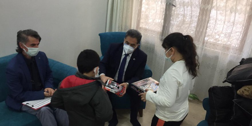 Kaymakam Güler ev ziyaretlerini sürdürüyor