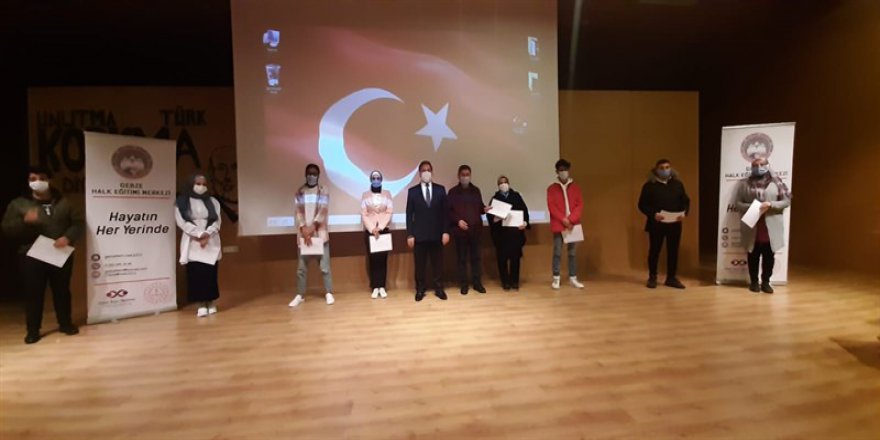 Kaymakam Mustafa Güler, Yenilenebilir  Enerji Kursu Sertifika Törenine Katıldı