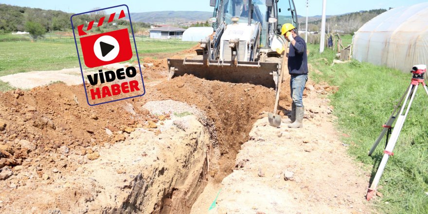 Kadıllı Köyü’nde altyapı çalışması