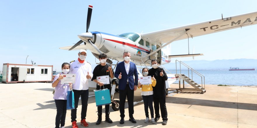 Büyükakın çocuklarını hayalini gerçekleştirdi