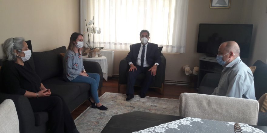 Kaymakam Güler'den şehit yakınları ve gazilere ziyaret