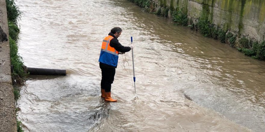 İzmit Körfezi ve derelerdeki   su kalitesi izleniyor