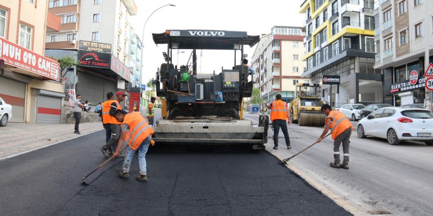 Gençlik Caddesi daha konforlu oldu