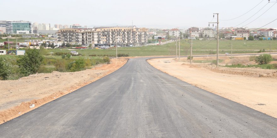 İnönü Mahallesi’nde  üstyapı çalışması