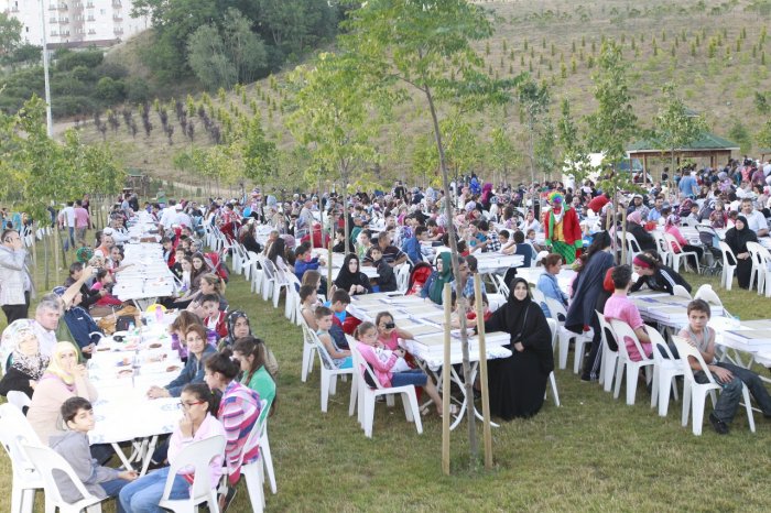 Tatlıkuyu Vadisi’nde ilk iftar