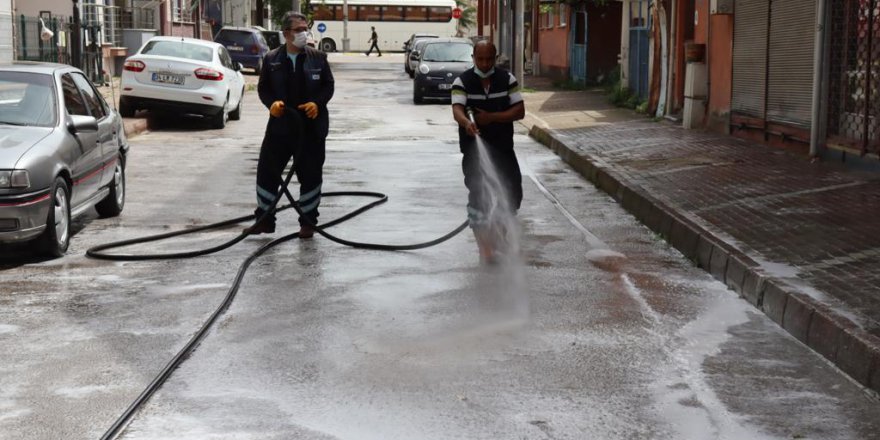 Sokaklar hem temiz hem de rengârenk