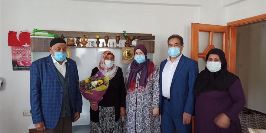 Kaymakam Güler şehit ailelerini ziyaret etti